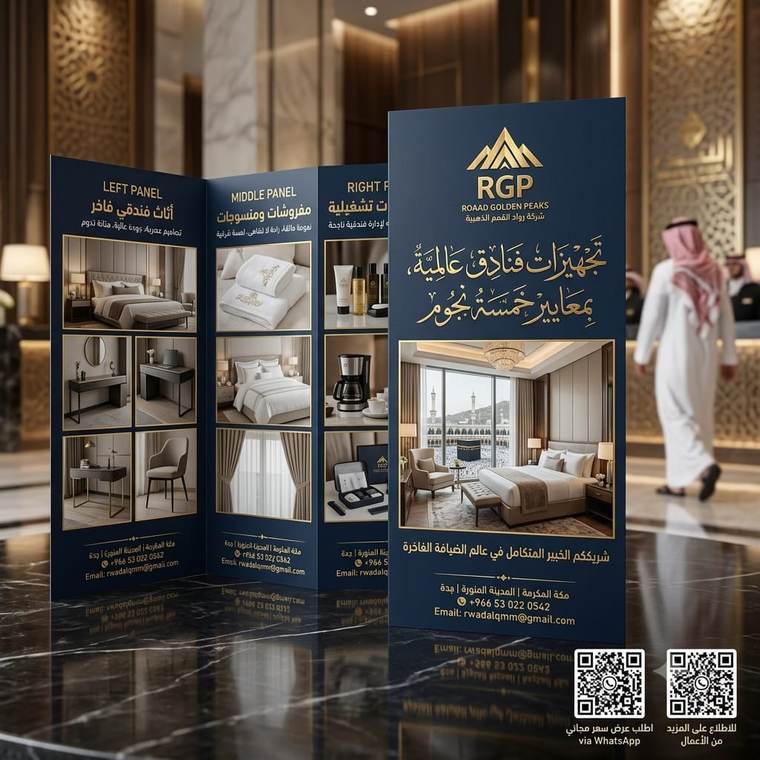 بروشور رواد القمم الذهبية --- تجهيزات فندقية فاخرة